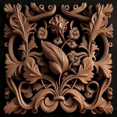 3D model ornate (STL)